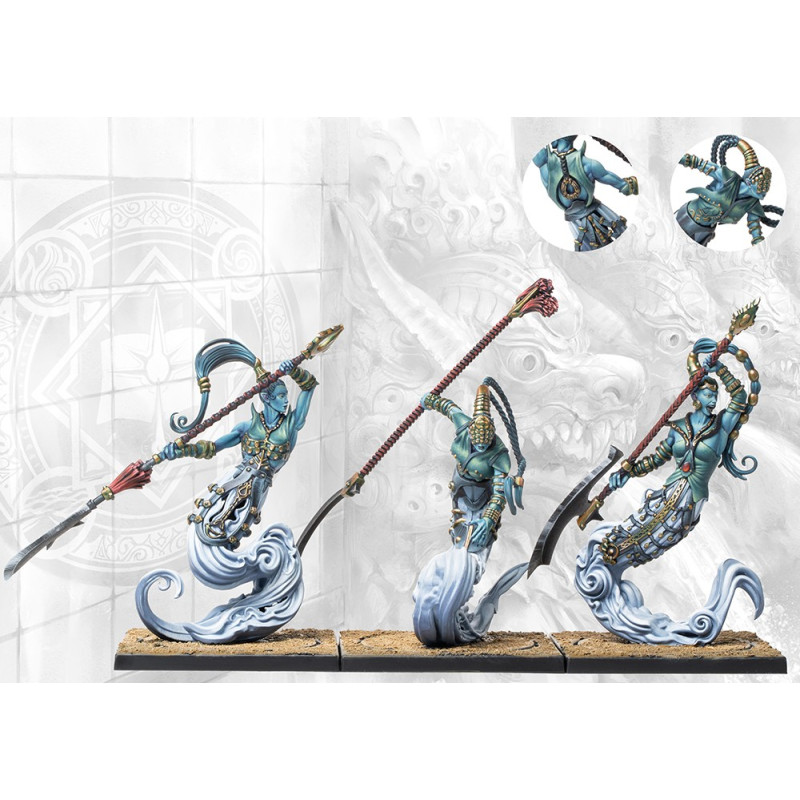 Sorcerer Kings: Steelheart Djinn (with Polearms)