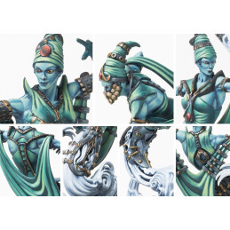 Sorcerer Kings: Windborn Djinn (with Bows)