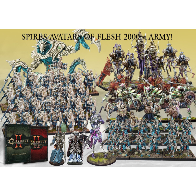 Spires Avatars of Flesh 2000 pt Army