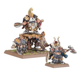 Dwarf Lords with Shieldbearers