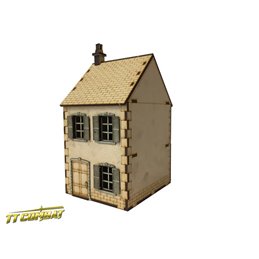 28mm Ruined Terrace House