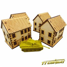 15mm Town House Set