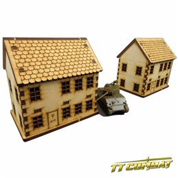 15mm Town House Set