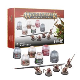 Aos Skaven + Paint Set Eng/Spa/Port/Lat