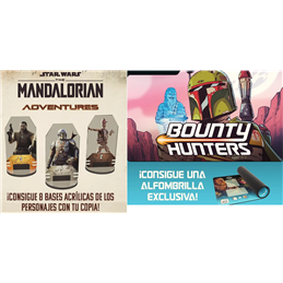 [PROMO-PACK] The Mandalorian: Adventures + Bounty Hunters + PROMOS