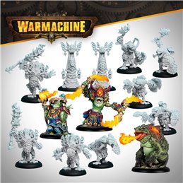 Warmachine: Southern Kriels Fire Tongue Warriors Cadre