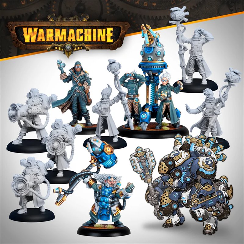 [PREORDER] Warmachine: Cygnar Storm Forge Command Cadre