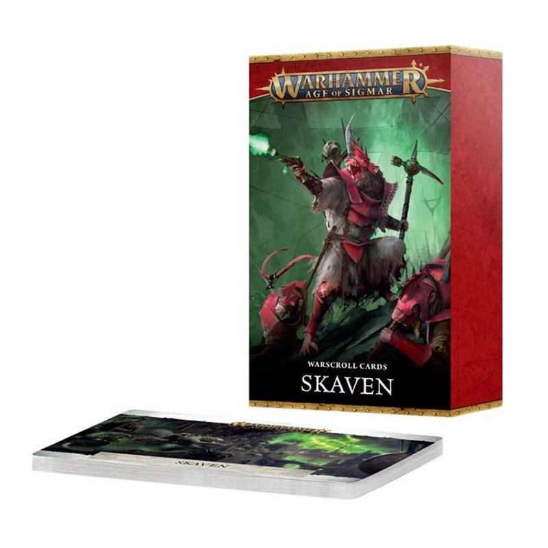 Warscroll Cards: Skaven (Eng)