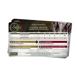 Warscroll Cards: Skaven (Eng)