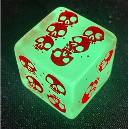 Set of Five - 1 Inch Gelatinous Cube Dice