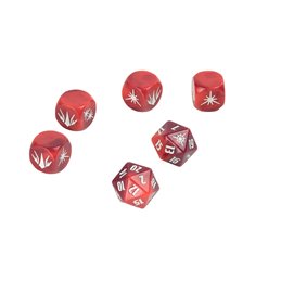 John Carter of Mars Adventures Zodanga Dice (red)
