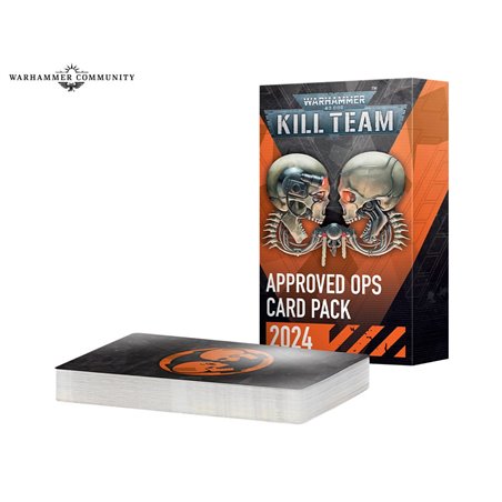 [PREVENTA] Kill Team: Approved Ops Card Pack (Eng)