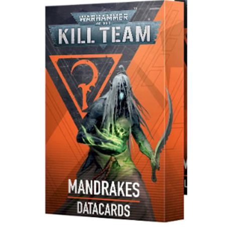 [PREORDER] Kill Team Datacards: Mandrakes (Eng)