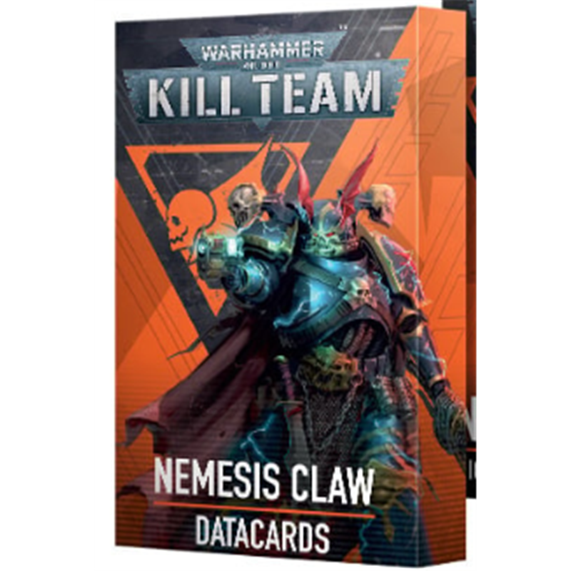 [PREVENTA] Kill Team Datacards: Nemesis Claw (Eng)