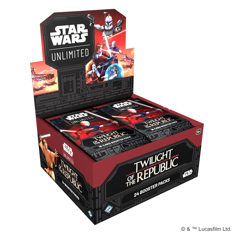 Star Wars: Unlimited - Twilight of the Republic Booster Display (24 Booster) - English