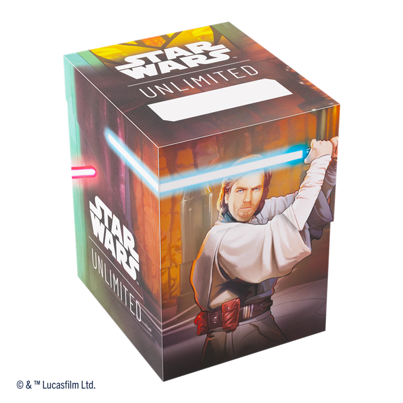 Gamegenic - Star Wars: Unlimited Soft Crate - Obi-Wan Kenobi/Darth Maul