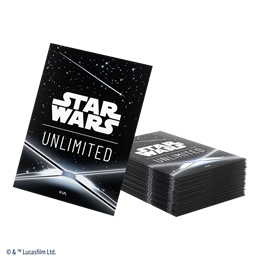 Gamegenic - Star Wars: Unlimited Art Sleeves - Card Back Black