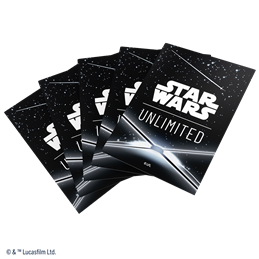 Gamegenic - Star Wars: Unlimited Art Sleeves - Card Back Black