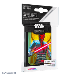 Gamegenic - Star Wars: Unlimited Art Sleeves - Darth Maul