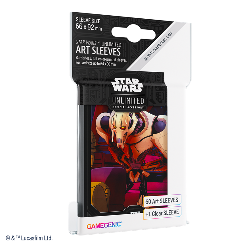 Gamegenic - Star Wars: Unlimited Art Sleeves - General Grievous