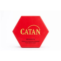 CATAN Premium Robber & Metal Dice Set Hematite