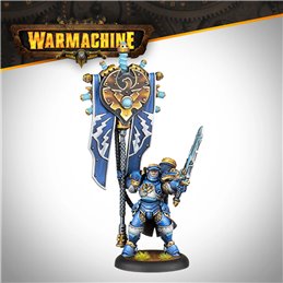 Warmachine: Storm Legion Legionnaire Standard Bearer