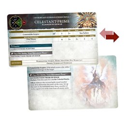 [PREORDER] Warscroll Cards: Stormcast Eternals Eng