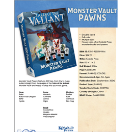 Tales of the Valiant Monster Vault Pawns