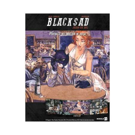 Blacksad: Pantalla del DJ