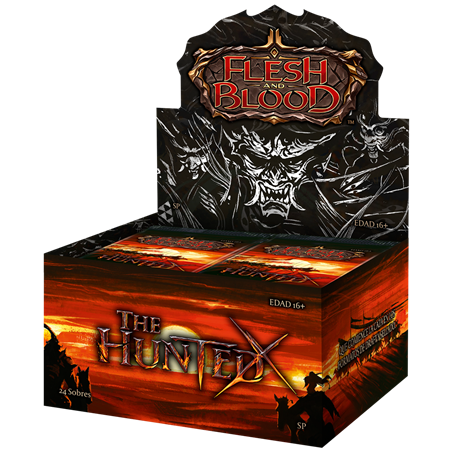 Flesh & Blood TCG - The Hunted Booster Display (24 Sobres) - SP