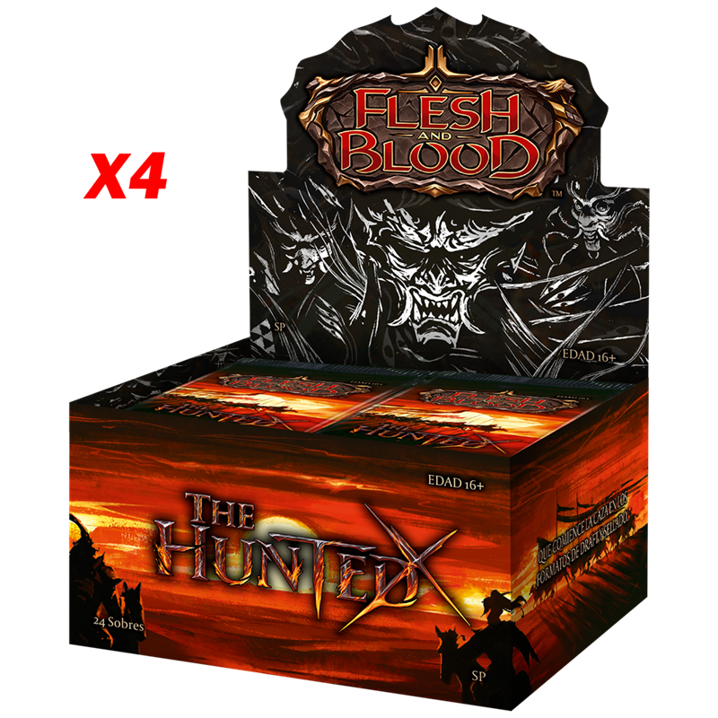 Flesh & Blood TCG - The Hunted Booster Display (1 CASE) - SP