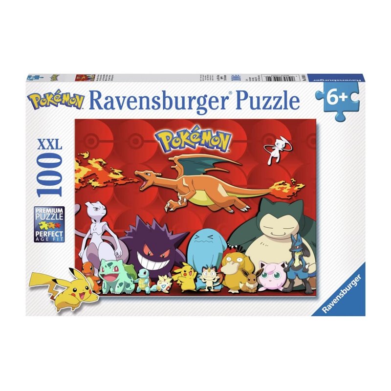 PUZZLE 100 PZAS XXL POKEMON