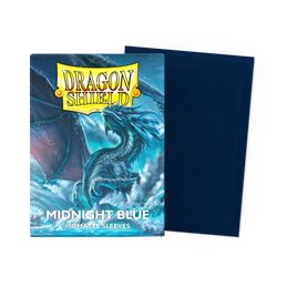 Midnight Blue - Matte Sleeves - Standard Size