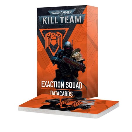 [PREVENTA] K/Team Datacards: Exaction Squad (Eng)