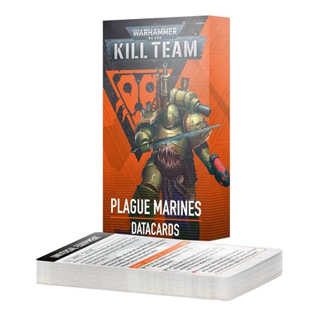 [PREVENTA] Kill Team Datacards: Plague Marines (Eng