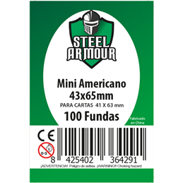 Fundas tamaño Mini Americano (43x65mm)