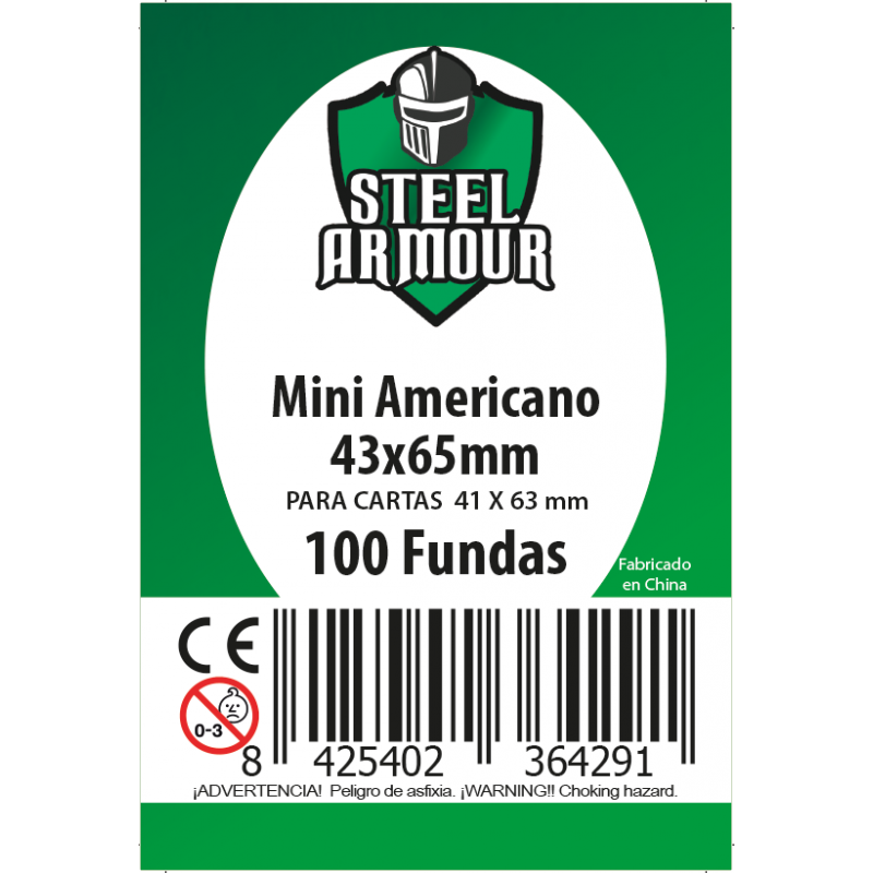 Fundas tamaño Mini Americano (43x65mm)