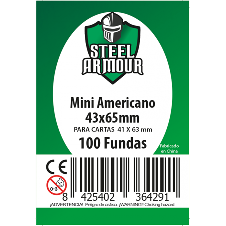 Fundas tamaño Mini Americano (43x65mm)