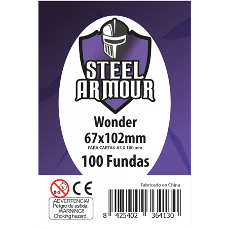 Fundas tamaño Wonder (67x102mm)