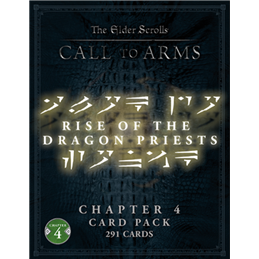 The Elder Scrolls: Call To Arms - Chapter 4 Card Pack - Rise of the Dragon Priests (ENG)