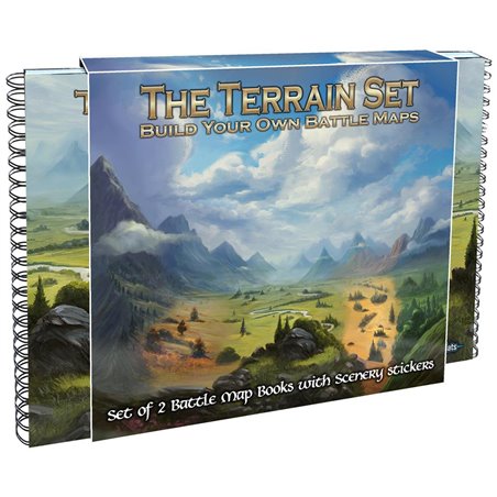 The Terrain Set Build Your Own Battle Map Kit