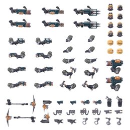 Nec:Squat Prospectors Weapons & Upgrades