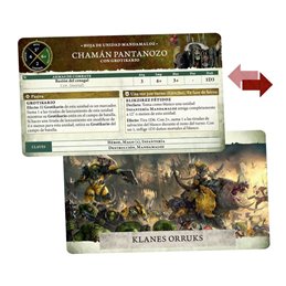 [PREORDER] Tarjetas De Unidad: Klanes Orruks (Esp)