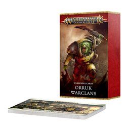 [PREORDER] Warscroll Cards: Orruk Warclans (Eng)