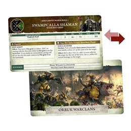 [PREORDER] Warscroll Cards: Orruk Warclans (Eng)