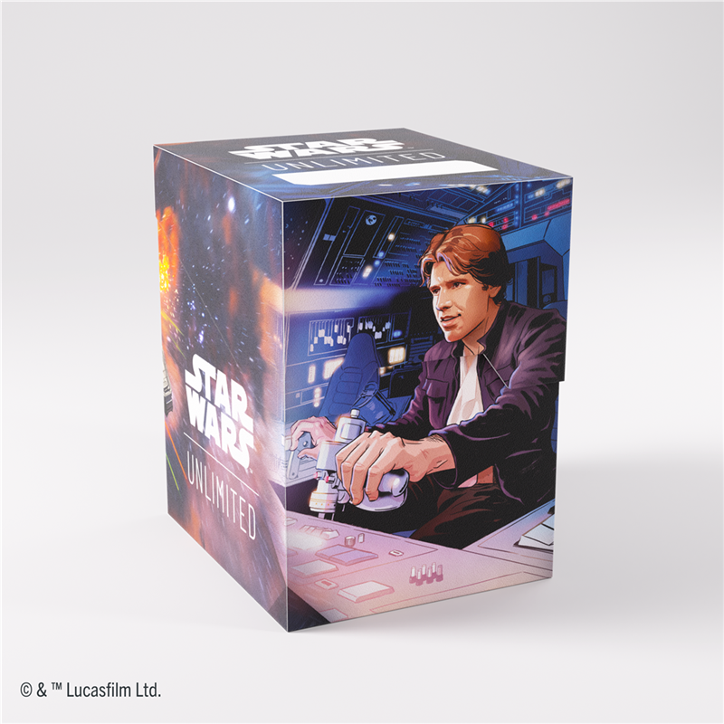 [PREVENTA] Star Wars: Unlimited Soft Crate - Han Solo/Millenium Falcon