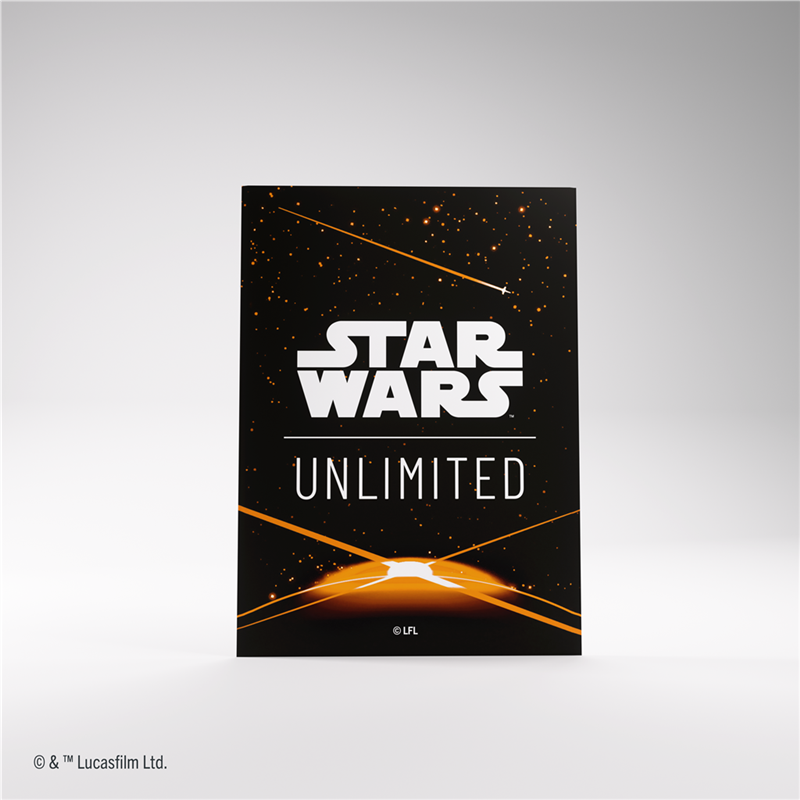 [PREORDER] Star Wars: Unlimited Art Sleeves - Card Back Orange