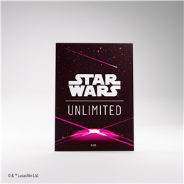 [PREVENTA] Star Wars: Unlimited Art Sleeves - Card Back Magenta