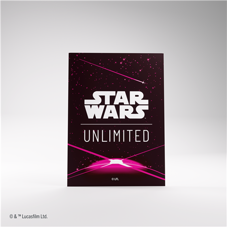 [PREVENTA] Star Wars: Unlimited Art Sleeves - Card Back Magenta