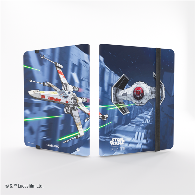 [PREVENTA] Star Wars: Unlimited 18-Pocket Album - X-wing/Tie Fighter